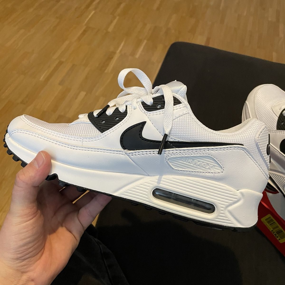 Nike Herrenschuhe: Nike Air Max 90 / White-Black – Neu (gemäss Beschreibung) aus Solothurn von __M_M__ 2