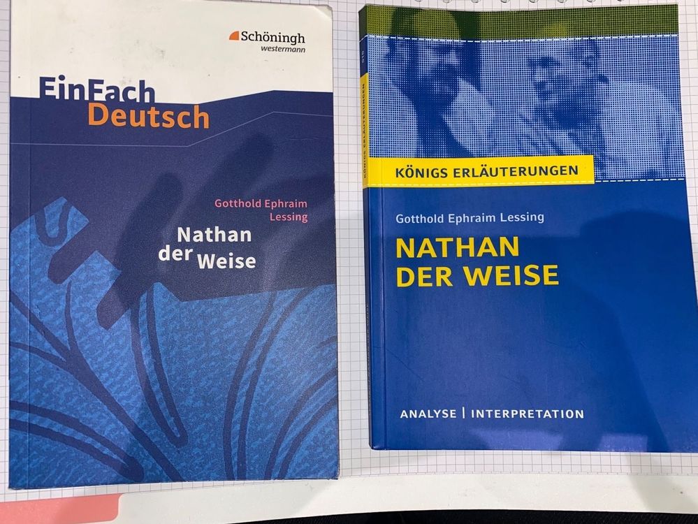 Nathan Der Weise - Buch Inklusive Königserläuterungen | Kaufen Auf Ricardo