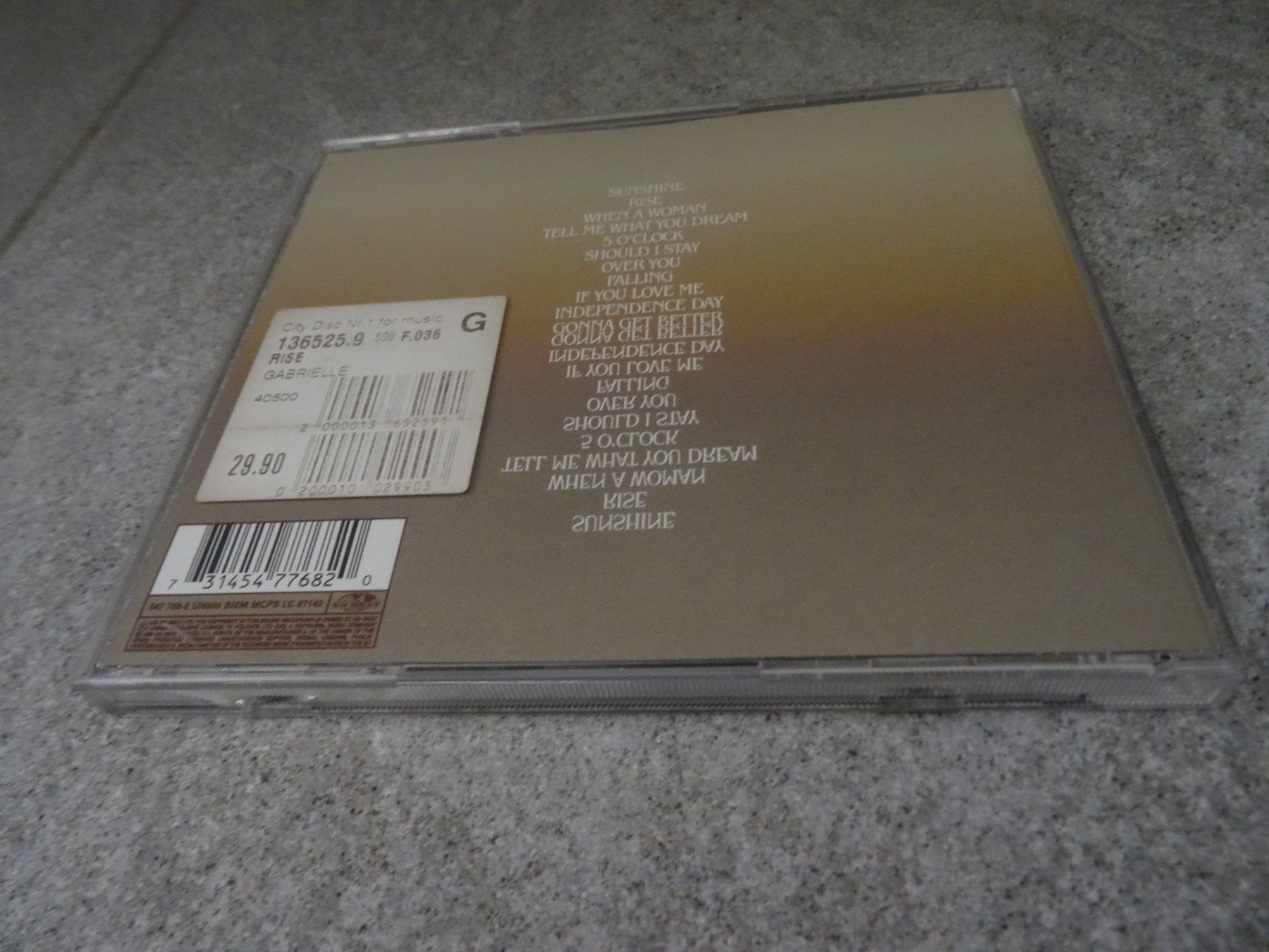 CD: Gabrielle - Rise CD – Usato da Olten venduto da Disc-Ausverkauf 1