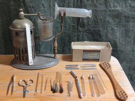 Medizinisches Instrumenten Set Vintage