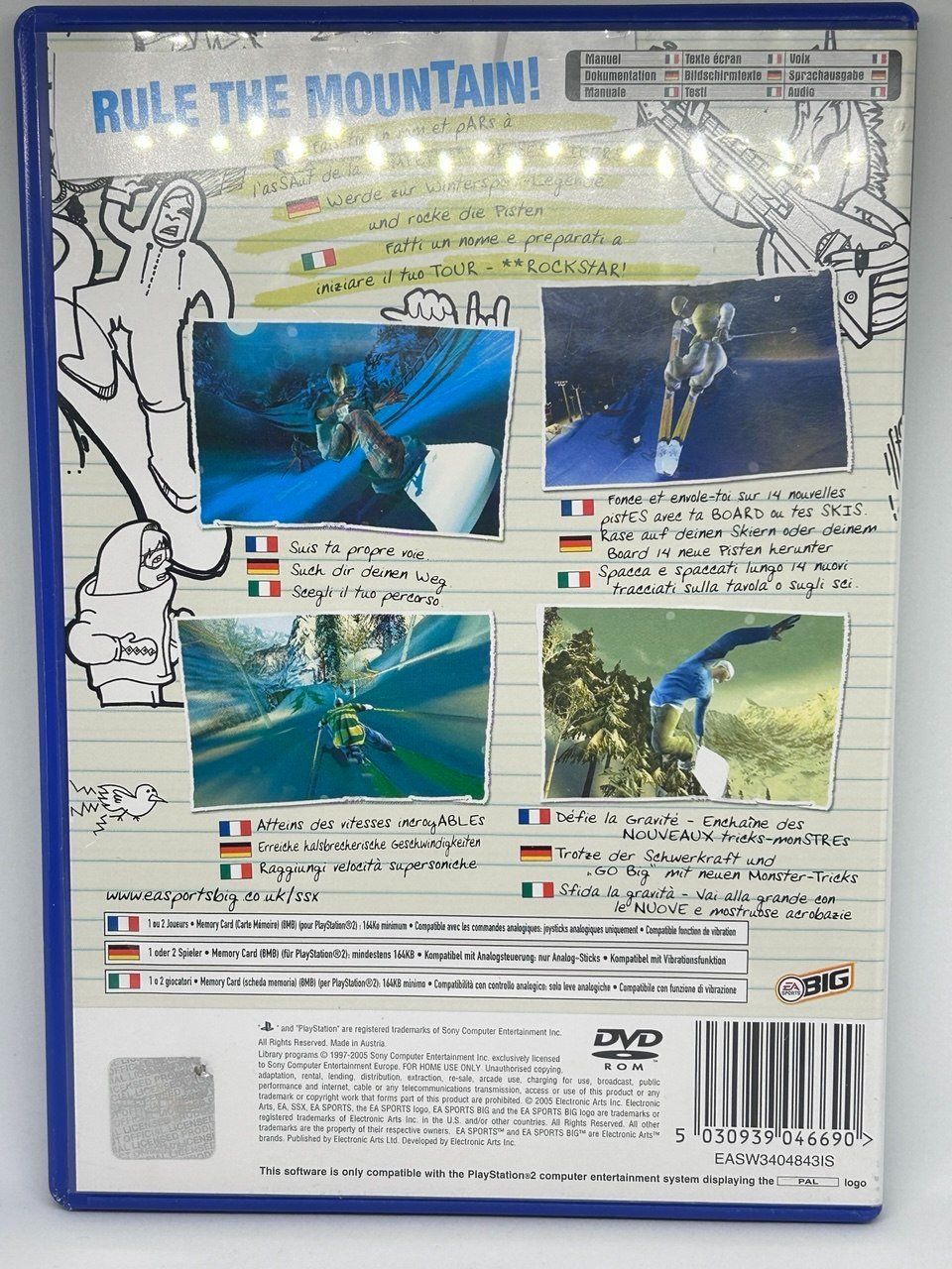 Sony Giochi: SSX on Tour per la console PlayStation 2 – Usato da Giubiasco venduto da LorisVale 1