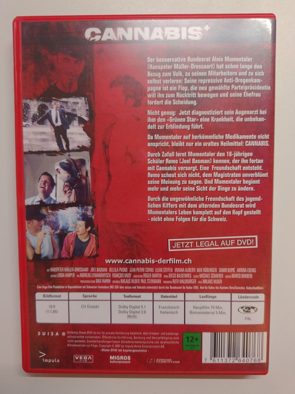 Tutti i DVDs: Cannabis – Usato da Liestal venduto da Kratzilla 2