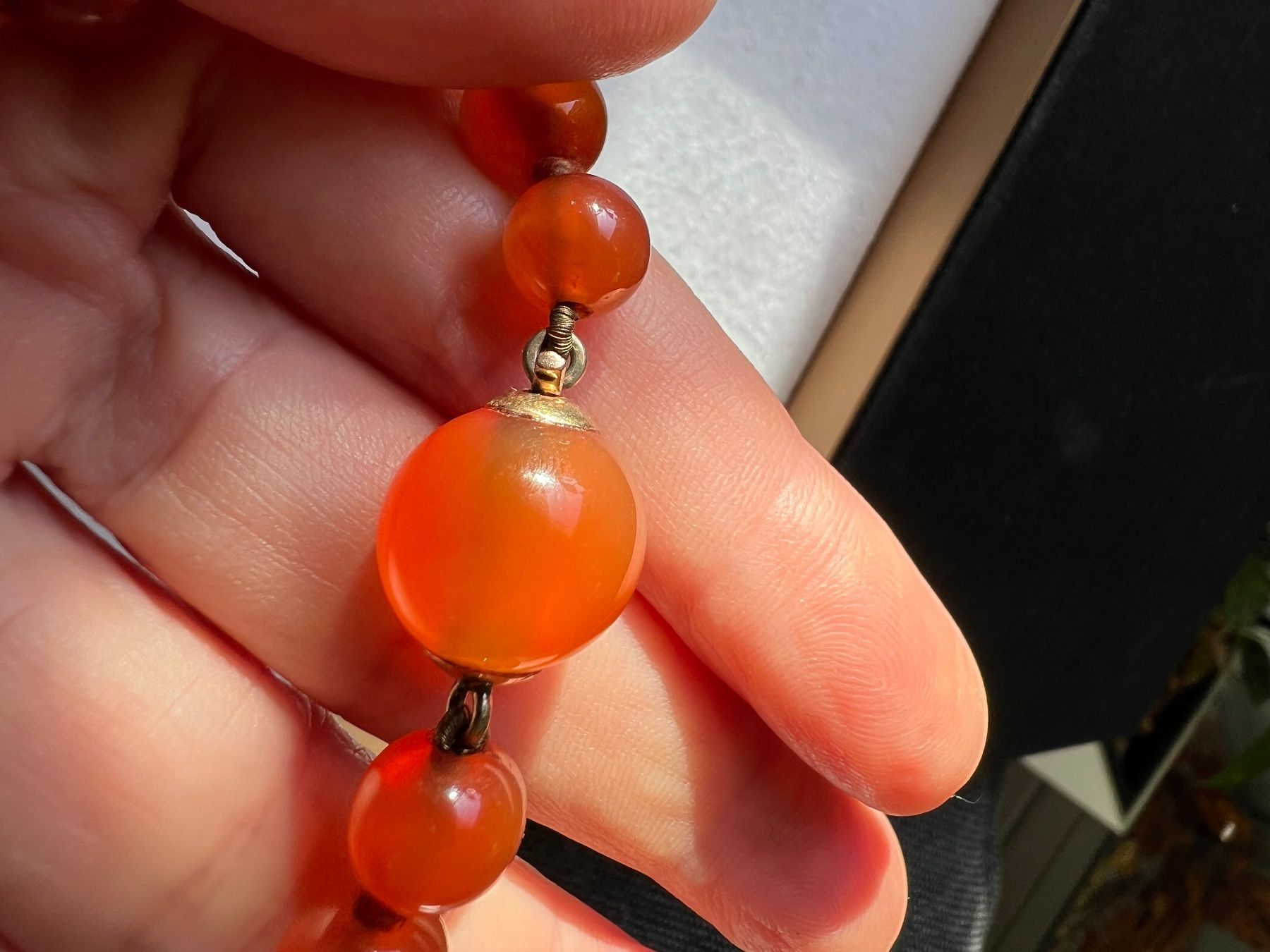 Catenine: Karneol kette – Usato da Lengnau BE venduto da Luan2014 4