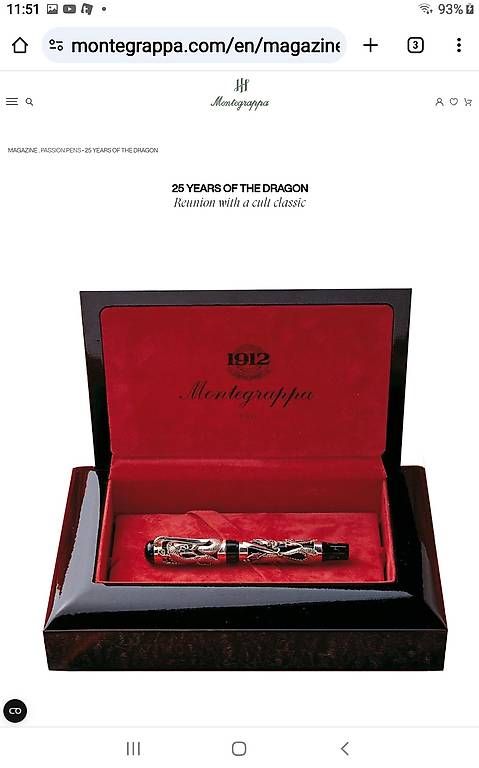 Orologi: montegrappa Dragon 1995 – Usato da caslano venduto da koelnisch4711 2