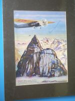 Flugzeud der Balair mit Unterschrift von Armin Baltensweiler