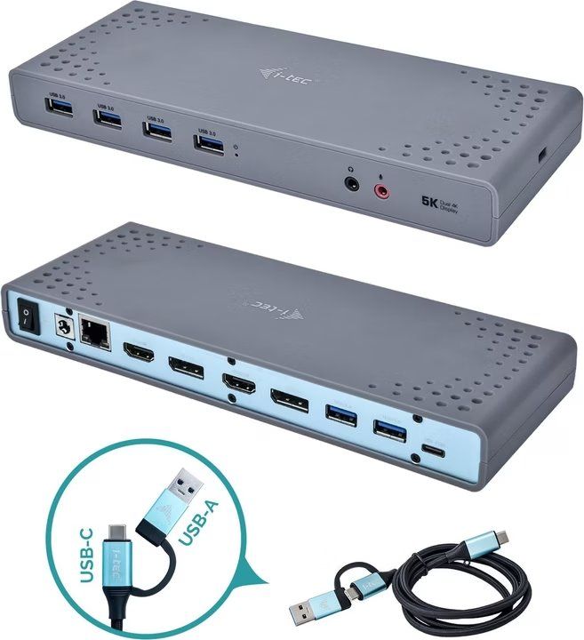 I-tec Docking station: i-tec USB 3.0 / USB-C Dual 4K Dock – Usato da Goldach venduto da Maxdirect