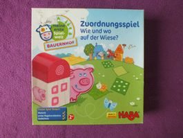 HABA ersten Spiele - Zuordnungsspiel / Auf der Wiese