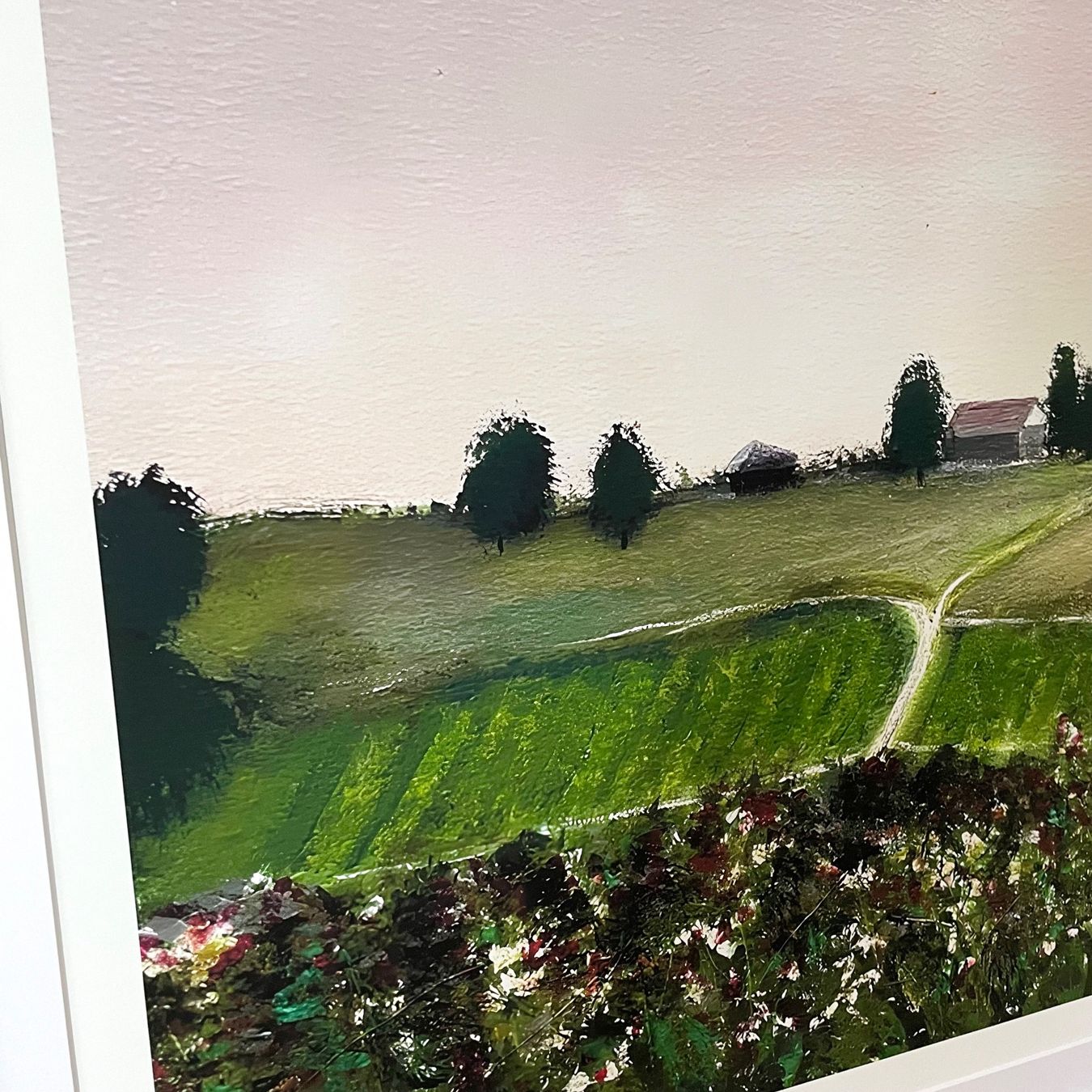 Poster & Bilder: Landschaft Wein Rebe Kunst Impressionismus Stefan Bammert – Neu (gemäss Beschreibung) aus St. Niklausen LU von Stefan_Bammert_Art 3