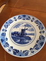 Echter Delfsblauteller Porcelijne fles  1971