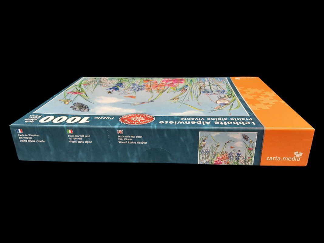 Puzzle: Puzzle Lebhafte Alpenwiese – Nuovo e nell'imballaggio originale da Hünenberg venduto da Restwert_Zug 4