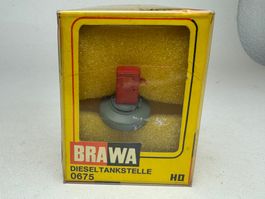 GB1- Brawa Fertigmodell Dieseltankstelle