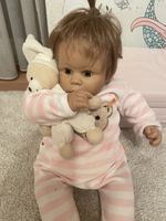 Baby Puppe, neuwertig, mit Bärchen, Top Zustand!