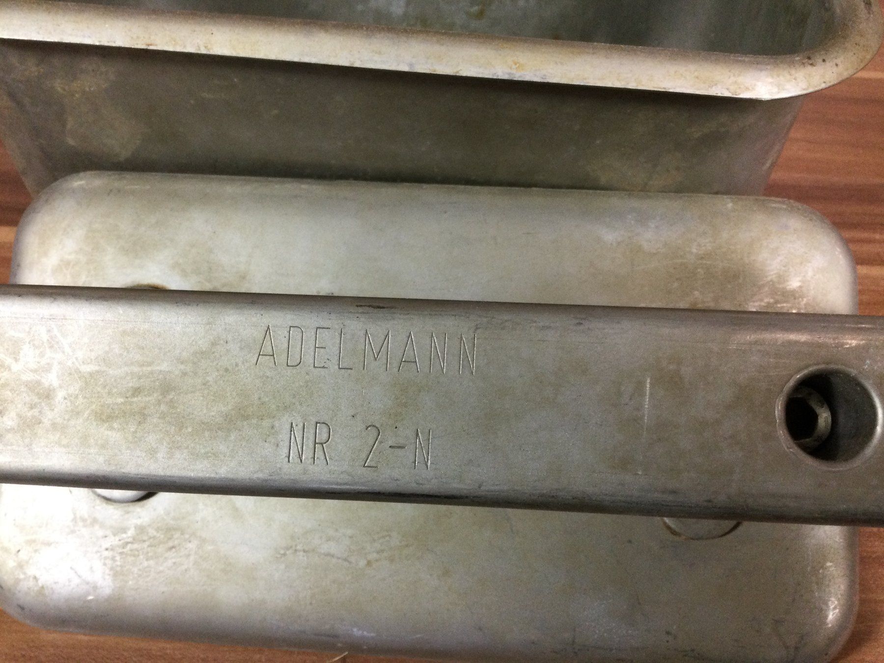 Küchengeräte: Gebrauchte Adelmann Schinken oder Fleischkäse Form – Gebraucht aus Wangen SZ von kuriosum12 1
