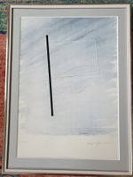 Meret Oppenheim, Farb-Litho, E.A., handsigniert, gerahmt