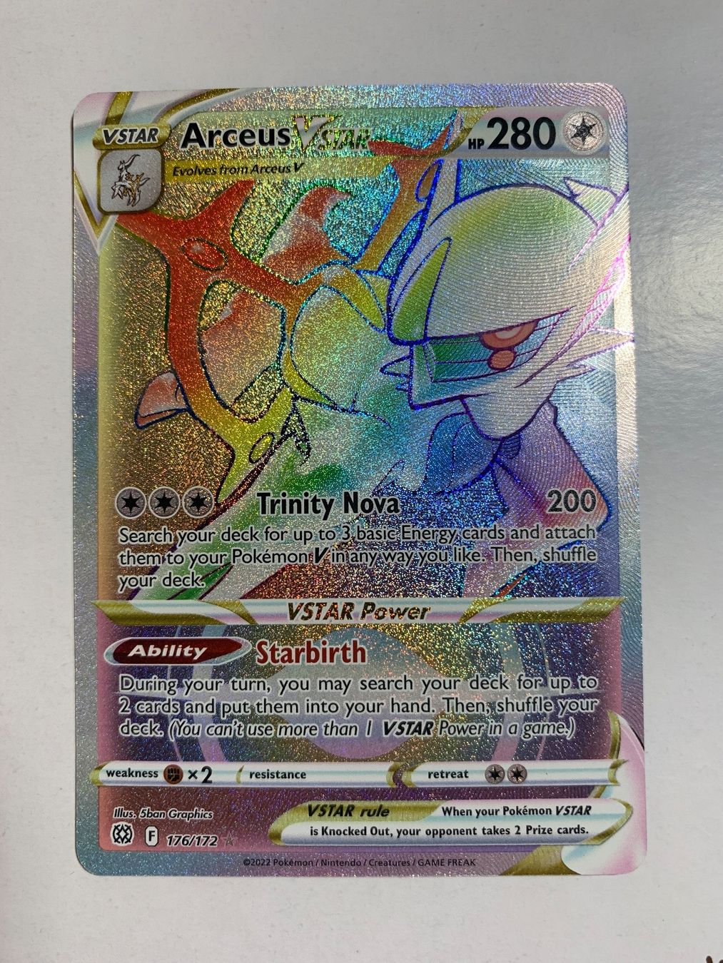 Pokémon Sammelbilder & Trading cards: Pokemon Arceus Rainbow – Gebraucht aus Wettingen von
