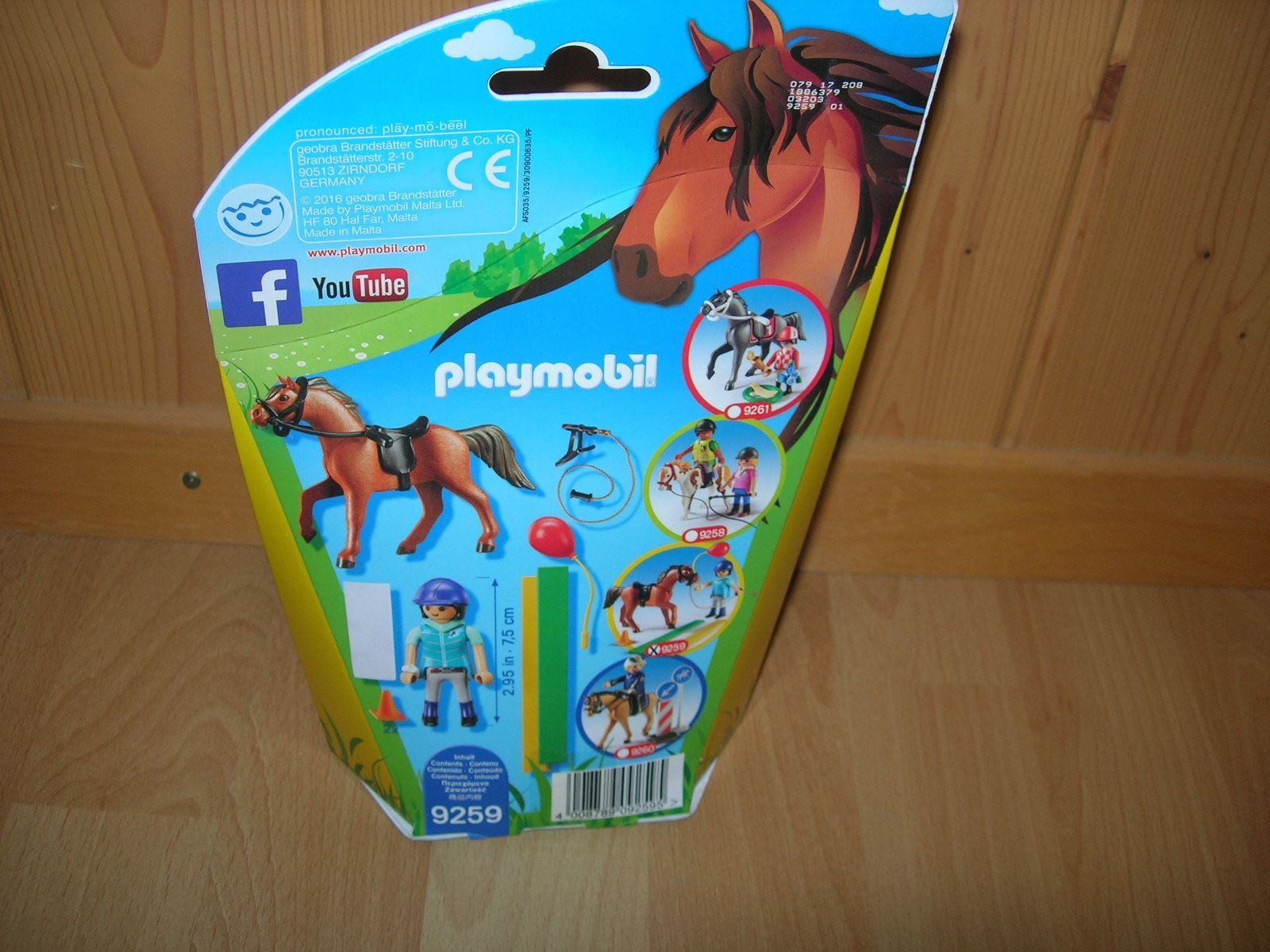 Playmobil Giocattoli: Playmobil 9259 Pferdetherapeutin – Nuovo e nell'imballaggio originale da Hornussen venduto da Corvette- 1