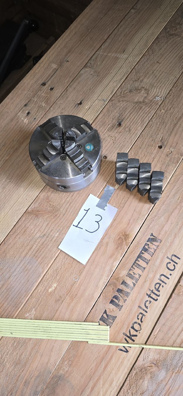 Schaublin Altro per industria metallurgica: Vierbackenfutter # 13 – Usato da Weiningen ZH venduto da ped_fbx2