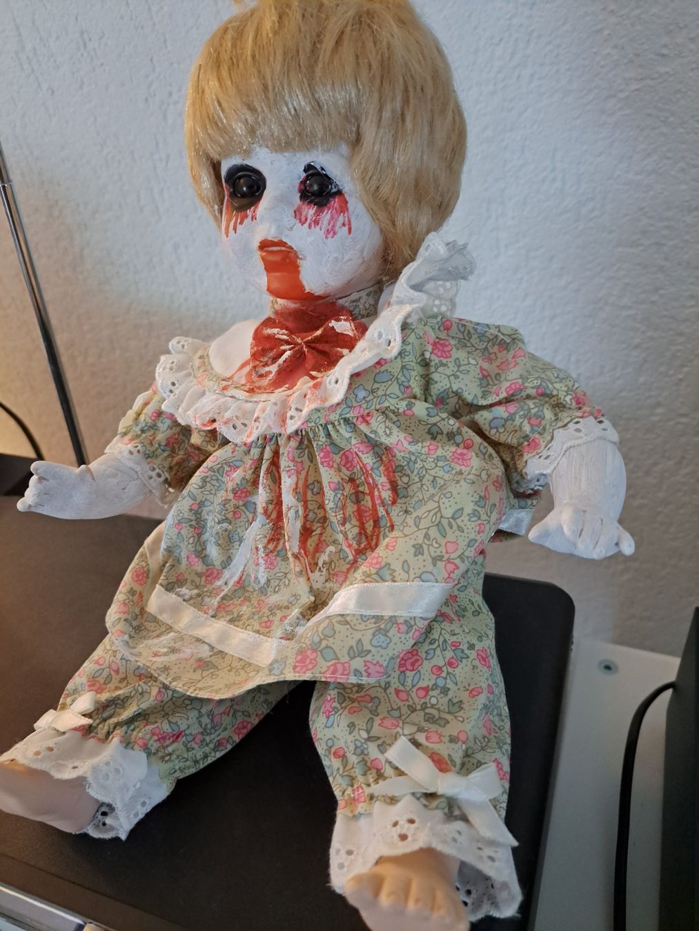 Bambole: Halloween Horror Puppe, Deko Figur – Usato da Spiez venduto da Pistach99 2