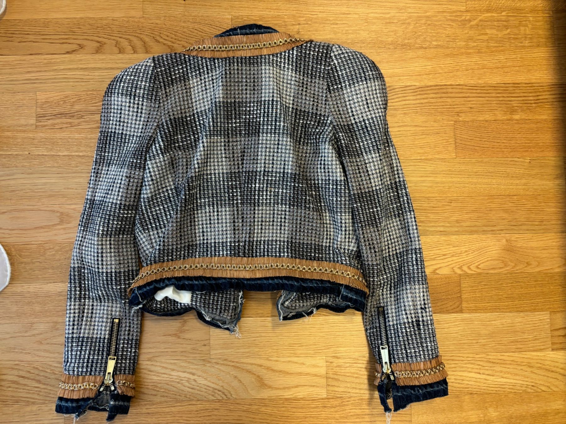 Dsquared2 Giacche: DSQUARED Tweed Jacke mit Detail – Usato da Duebendorf venduto da tom_lp2m 5