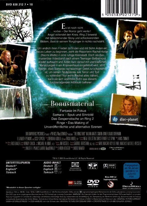 Alle DVDs: DVD - Ring 2 (2005) – Gebraucht aus Embrach von disc-planet 1