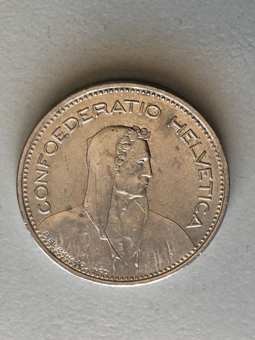 Tutti le monete: 5 Fr. 1989 – Usato da Schötz venduto da Odpa 1