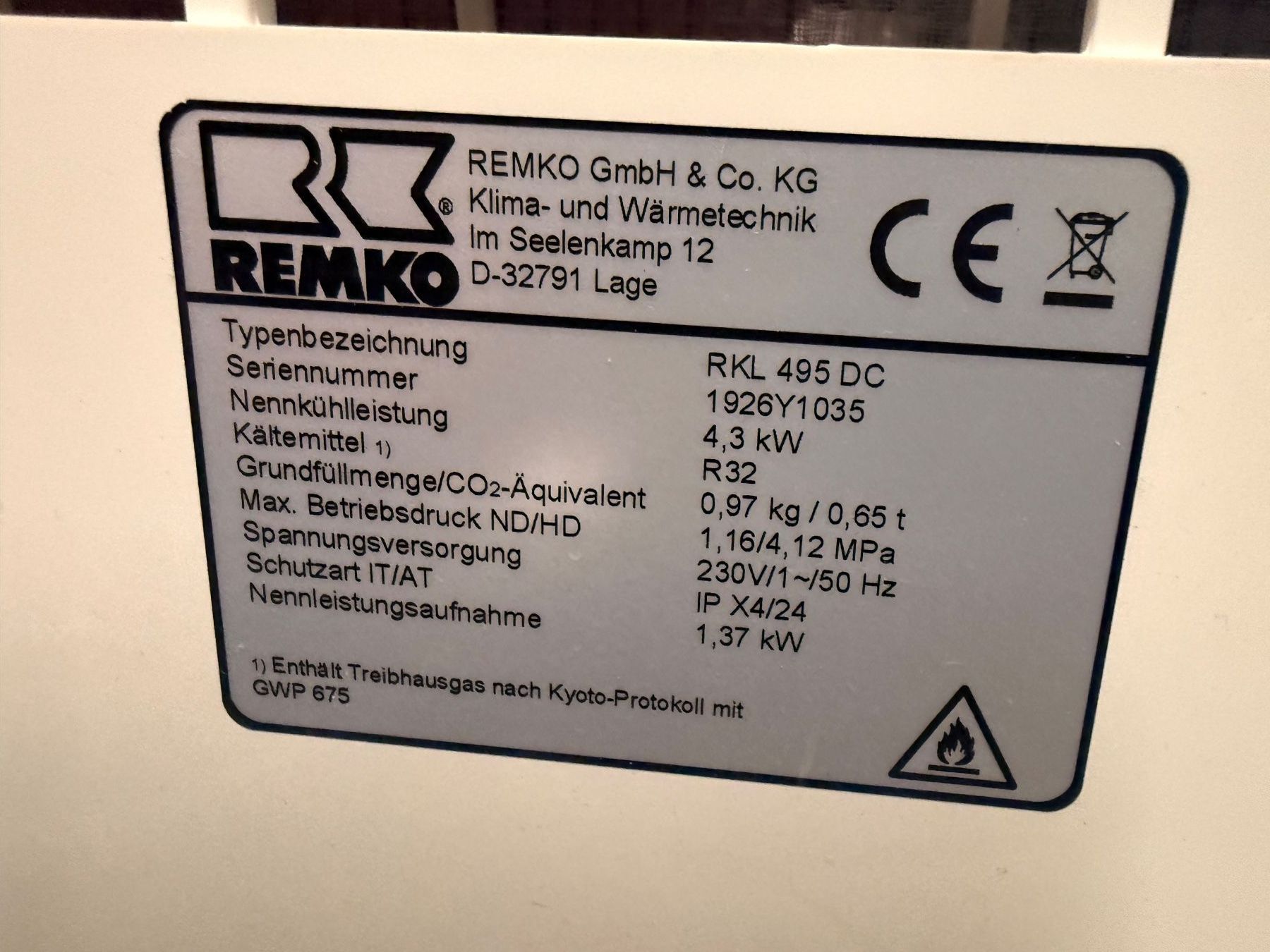 Condizionatori: Mobile Split Klimaanlage Remko RKL 495 DC – Difettoso da Olten venduto da yan_5zy2 4