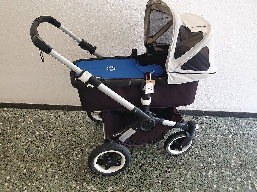 Kinderwagen: Kinderwagen Bugaboo Buffalo - blau – Gebraucht aus Zürich von sho_g8sf