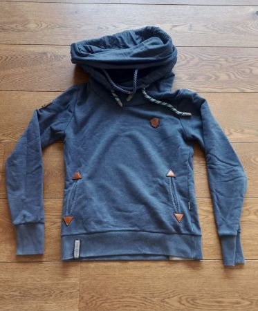 Naketano Hoodie Gr. S, dunkelblau