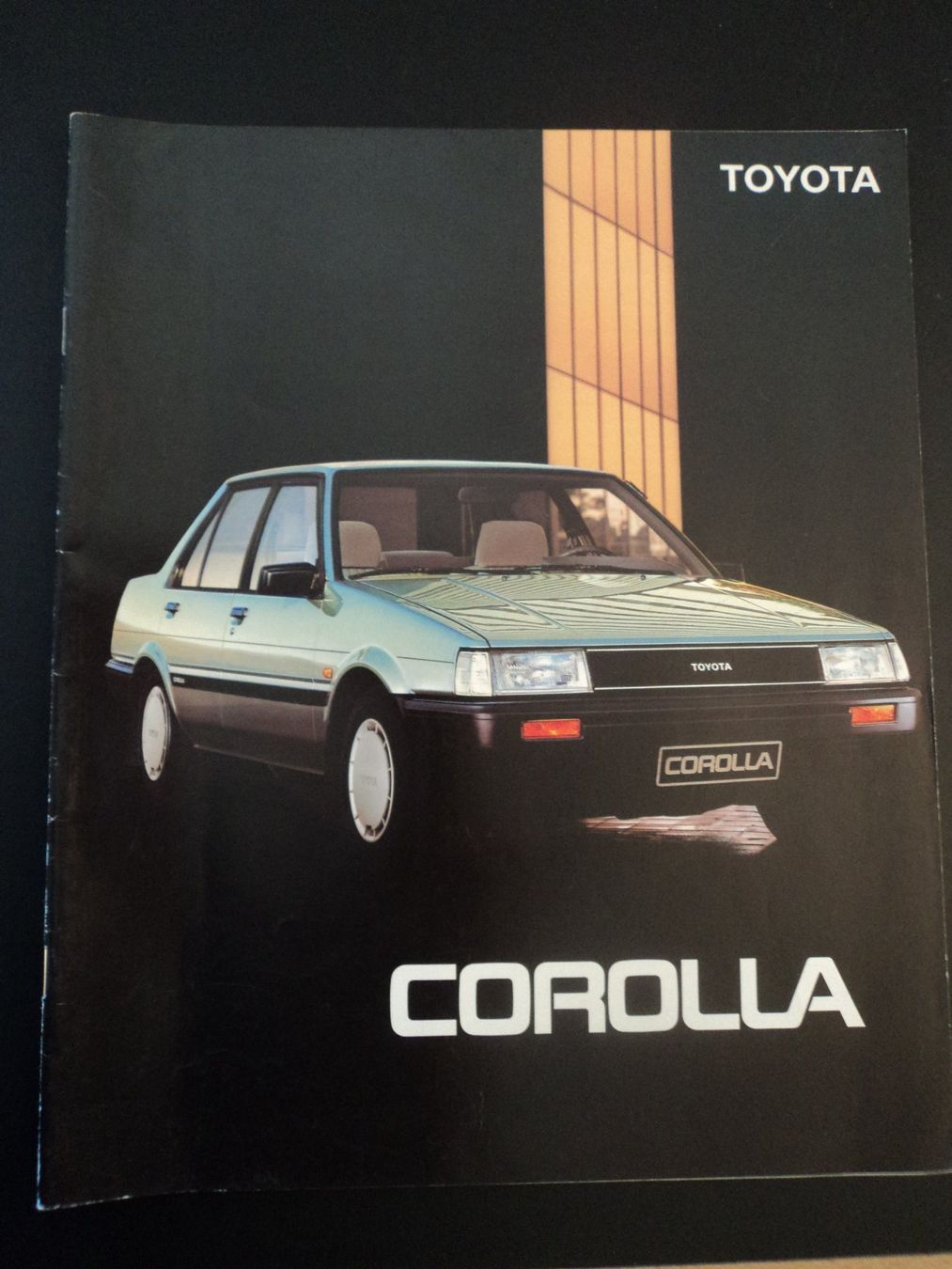Toyota Documenti: Prospekt Toyota Corolla 1984 – Usato da Schwarzenburg venduto da modelCARama 2