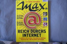 Zeitschrift Max - viel Material übers Internet April 2000