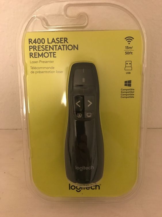 Logitech Laser Presentation Remote R400 | Kaufen auf Ricardo