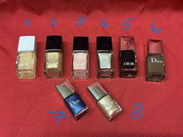 DIOR Nagellack zu 💅 CHF 10.-  pro Einheit - neu!