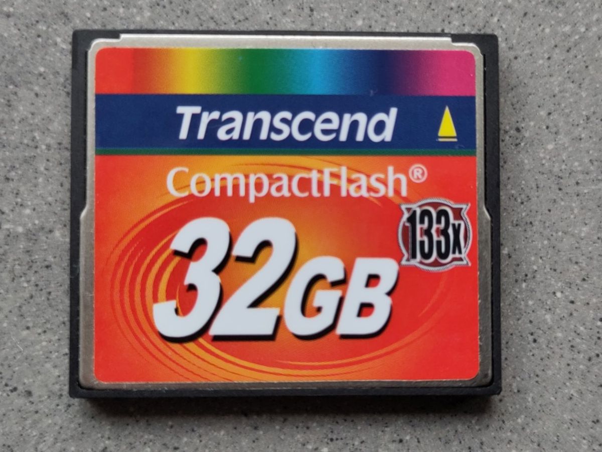 Schede di memoria: Transcend CompactFlash 32GB 133x Speicherkarte – Usato da Untersiggenthal venduto da marmatch
