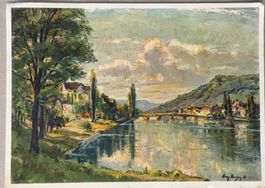 Stein am Rhein, Künstlerkarte, 1942