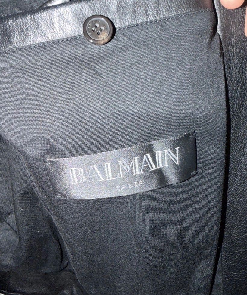 Balmain Jacken: (Finales Schnäppchen) Balmain Lederjacke – Gebraucht aus Langenthal von TrendHub 3
