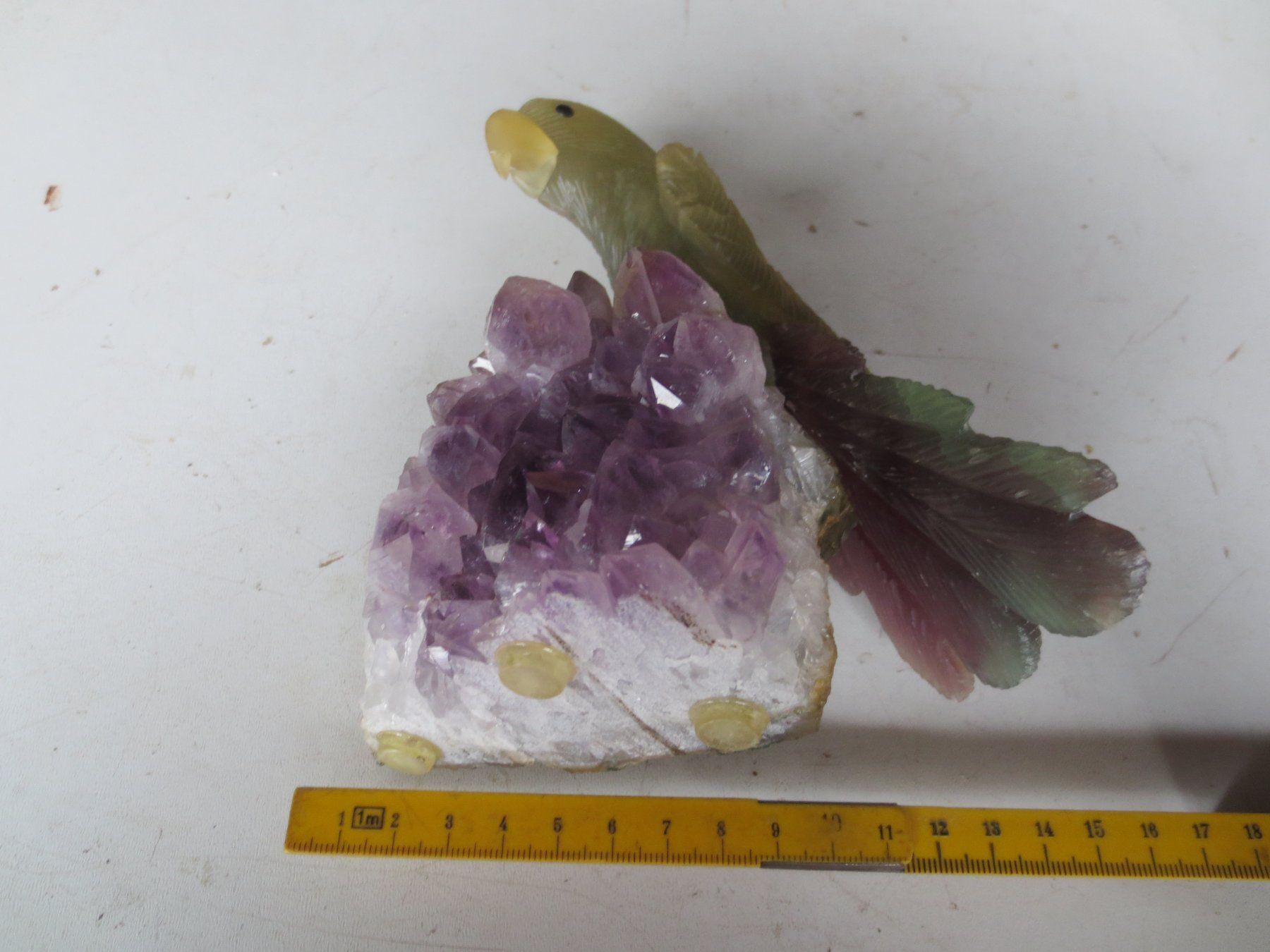 Mineralien & Heilsteine: Amethyst Vogel gross – Gebraucht aus Weier im Emmental von waefler03 4