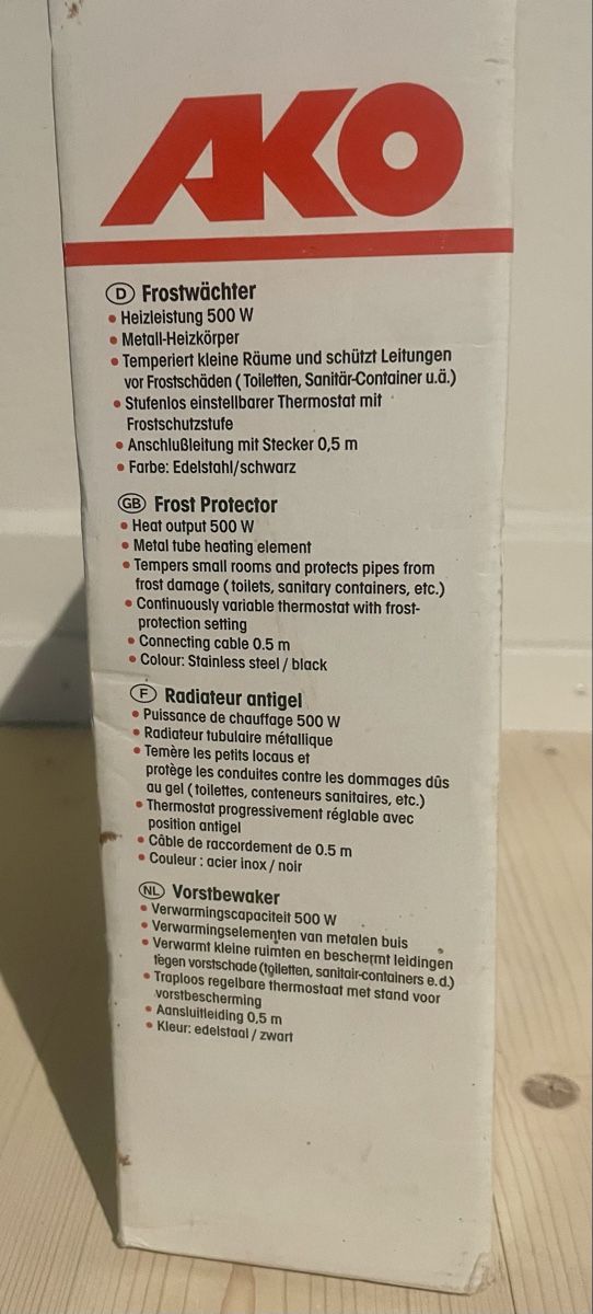 Heizgeräte: Frostwächter FW 510 E Wandgerät – Neu (gemäss Beschreibung) aus Winterthur von Grap75 3