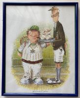 Tennis Karikatur by Steffen Köpf "NEUE BÄLLE BITTE"