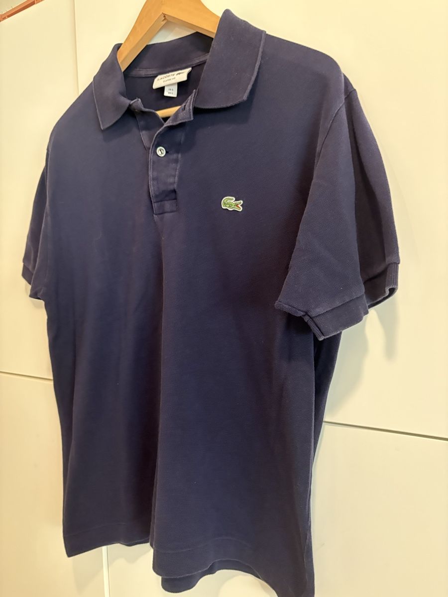 Lacoste Magliette Polo: Polo Lacoste bleu marine taille L – Usato da Pully venduto da kaba07 2