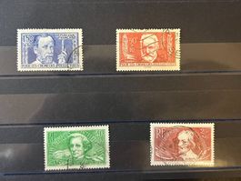 () Série Chômeurs intellectuels 1936 oblitérés