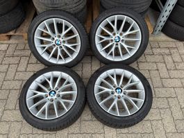 4 roues complètes hiver — jantes BMW OEM 17" M140i