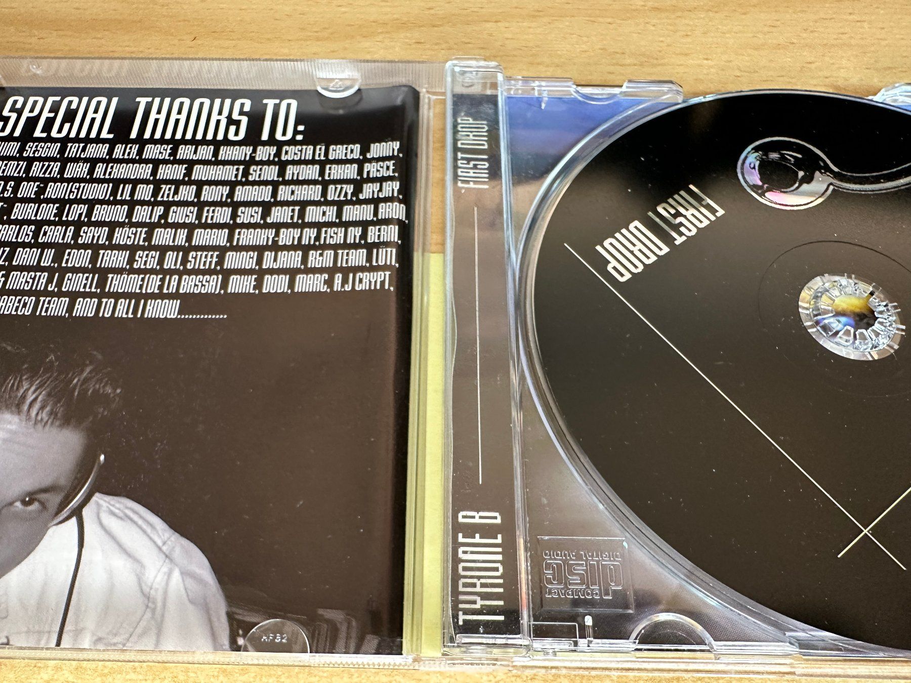 CD: I9 Tyrone B - First Drop - Promo CD – Usato da Rikon im Tösstal venduto da Alpenmutz 2
