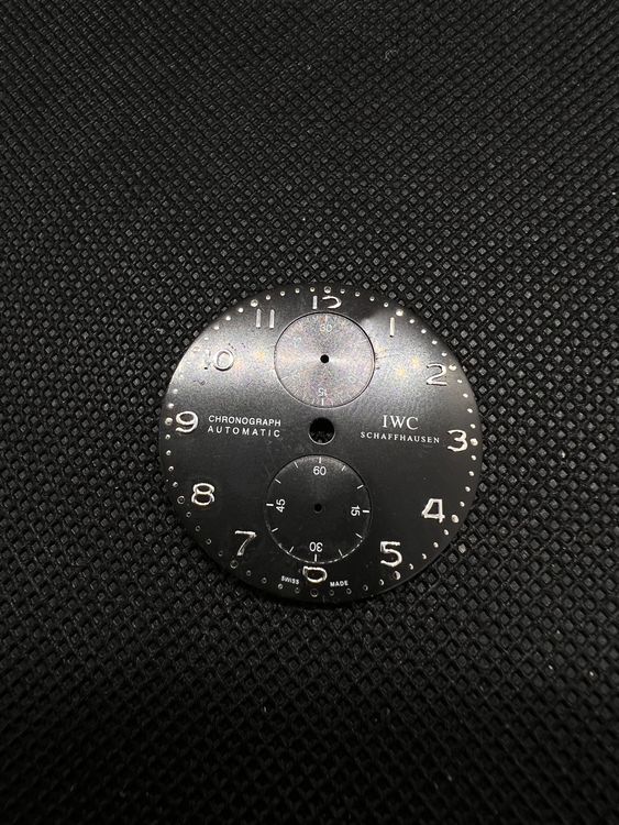 Cadran De Montre IWC Schaffhausen - Pour Chronographe Avec Lune Et Date - Style Sport - Occasion Pour Collectionneurs