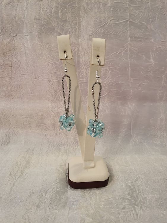 CRAFTYMELODY Millefiori Glasperlen Set - 120 Stück Handgefertigte Blümchen Perlen