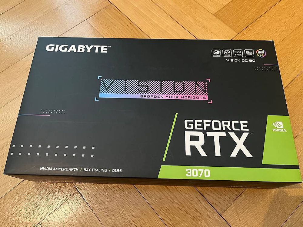 Gigabyte GeForce RTX 3070 Vision OC 8GB (Gebraucht) in Solothurn für ...