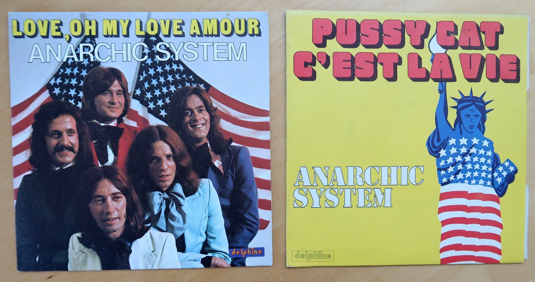 Dischi in vinile: ANARCHIC SYSTEM - 2 VINYL SINGLES (VG+) – Usato da Hedingen venduto da Studers