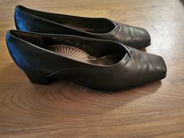 Damenschuhe Leder Mephisto Gr. 41, schwarz