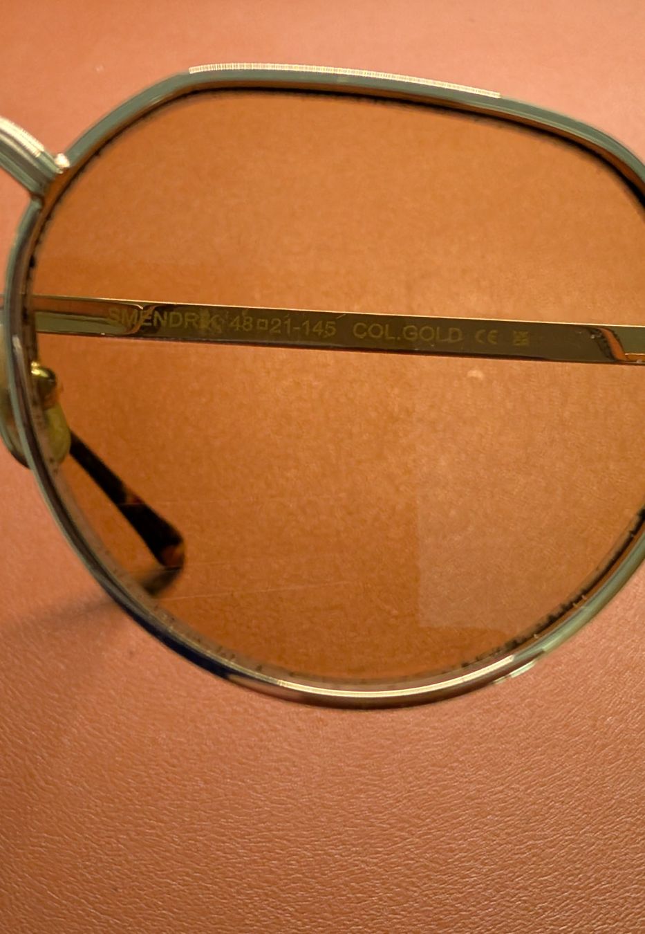 Moscot Occhiali & Lenti: Moscot SMENDRIK Sonnebrille, Grösse 48, Gold – Nuovo (secondo la descrizione) da Zürich venduto da RavN 2