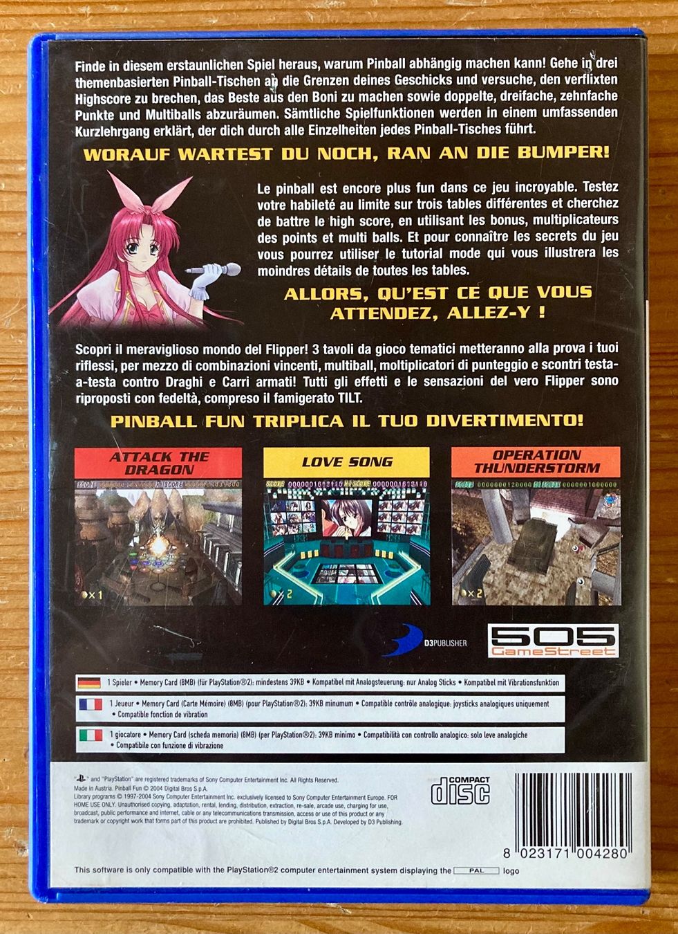 Sony Giochi: Pinball Fun (NEU) - PS2 – Nuovo (secondo la descrizione) da Zürich venduto da Djmotionch 3