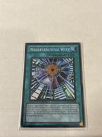 Yu-Gi-Oh Karte Niederträchtige Welt Zauberkarte limitiert